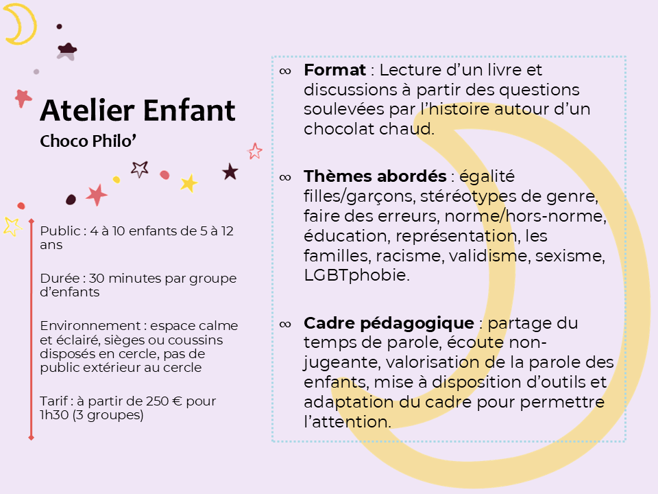 Programme atelier enfants égalité Programme ateliers enfants égalité